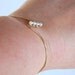 Vintage Krementz Dainty Pearl and Gold Bracelet
