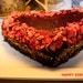 Vegan Sexy Cherry Chocolate cake, natural and healthy ingredients,no eggs,love,birthday,wedding.