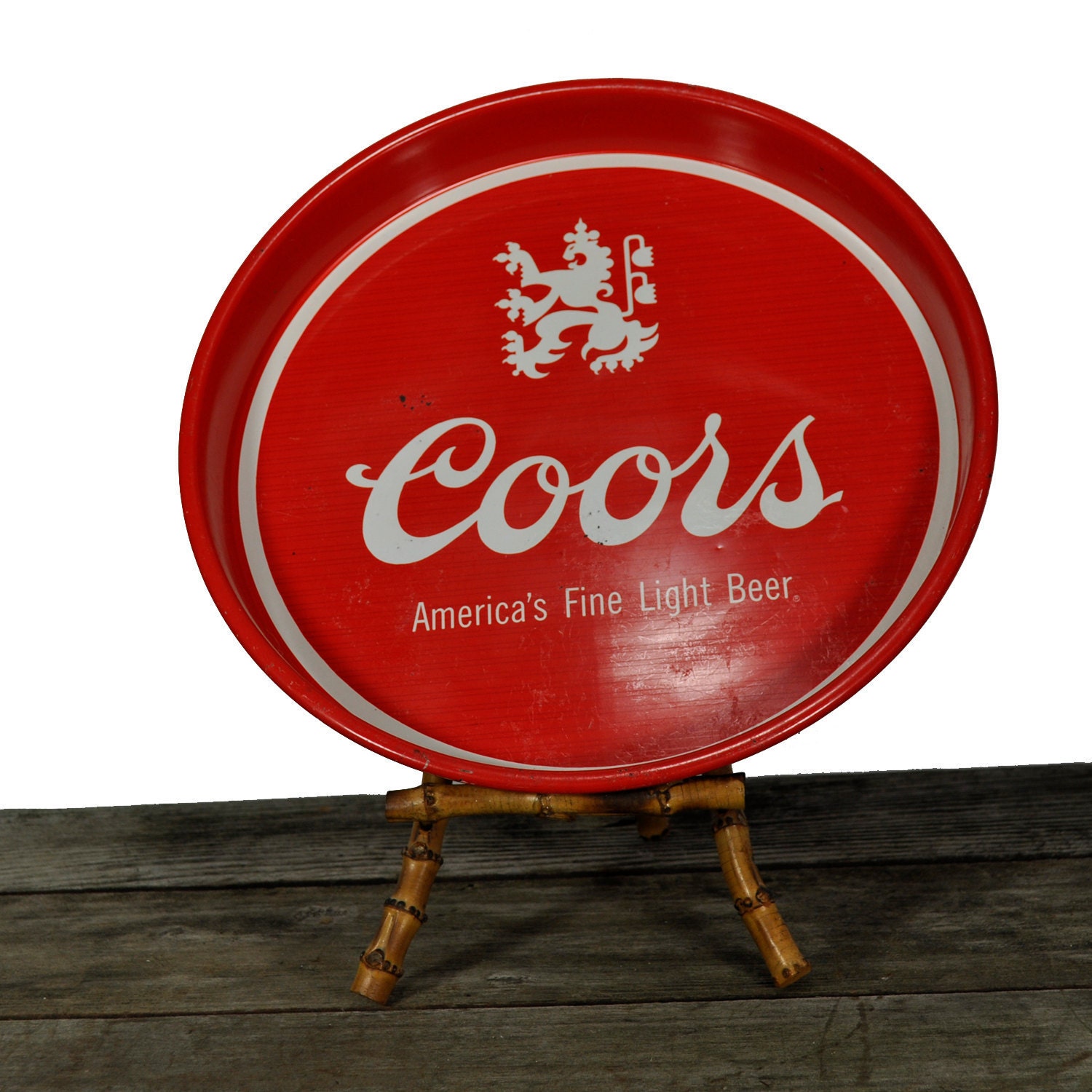 Vintage Coors Beer Tray Adolph Coors Antique Bar Trays
