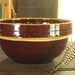 9 Inch Brown Stoneware Mixing Bowl