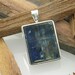 Natural Kyanite Pendant Sterling Silver - Rare, Handmade and One of a Kind