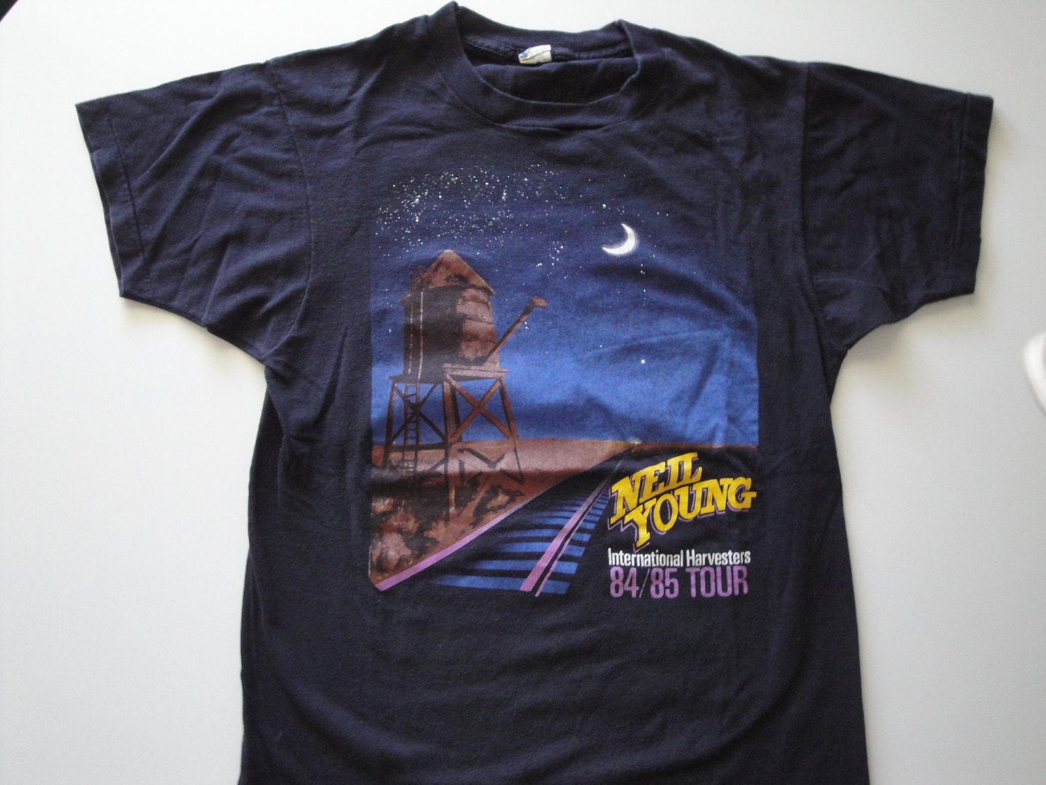 t shirt earth neil young