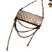 RESERVED - FISHNET Queer Glam Etched and Oxidized Copper Necklace