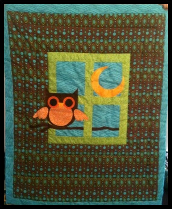Custom Night Owl Quilt