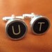 UT Typewriter Key Cuff Links by KAPUNK