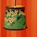 Industrial Hanging Light - Vintage Butterfly Flower Trash Can Hanging Lamp