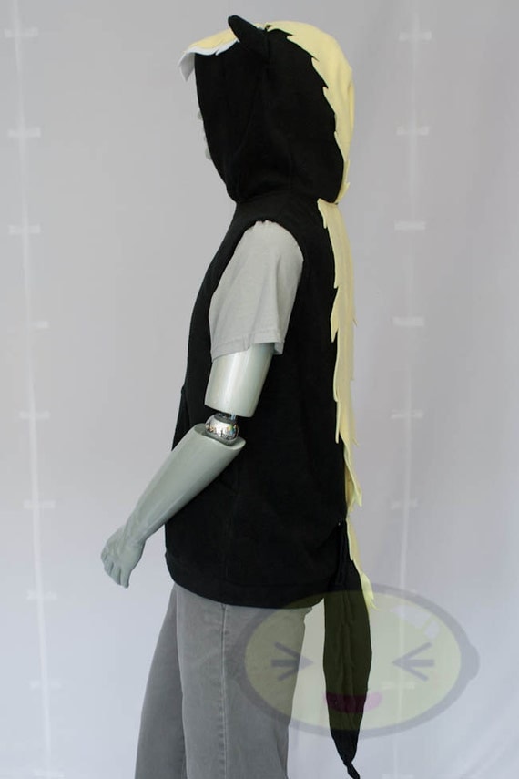 Honey Badger Hoodie Costume Cosplay Adult Size Hand Made