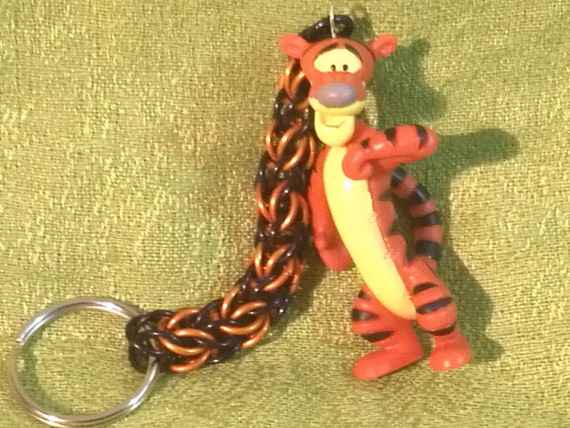 tigger plush keychain