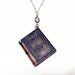 Vintage Lighter Necklace Tiny Book