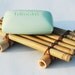 Reclaimed Wood Bamboo Soap Tray, Kitchen or Bath Soap Dish, Tropical Coastal Bathroom Home Decor