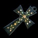 Antique Cross 1800's Ornate Inlay, Detailed Beautiful