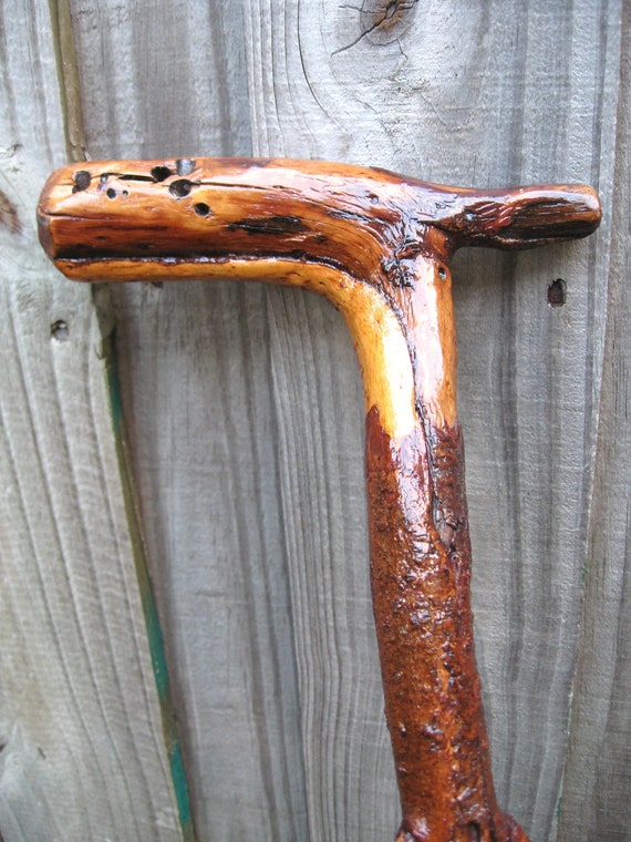 Walking Stick Driftwood Handmade Unique OOAK Wizard Wiccan