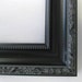 2 inch moulding of Polystyrene,nearwood in Black Ornate