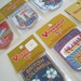 Vintage Souvenir Patches, Set of 7 Canadian Collectibles, Keepsakes, Vancouver, Thunder Bay, Edmonton, British Columbia, Victoria