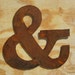 Metal Ampersand "&"