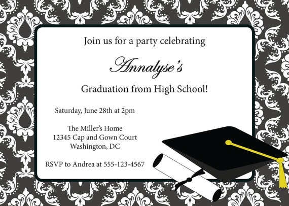 Printing Graduation Invitations At Home 6