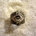 Vintage Marcasite and CZ Sterling Silver Ring size 6