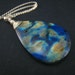 Huge Labradorite Rainbow Pendant
