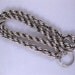 Beautiful Victorian Silver Rope Style Book Chain / Locket Chain