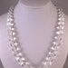 Vintage Rock Crystal Beaded Necklace Unusual Graduated Geometrical Facets
