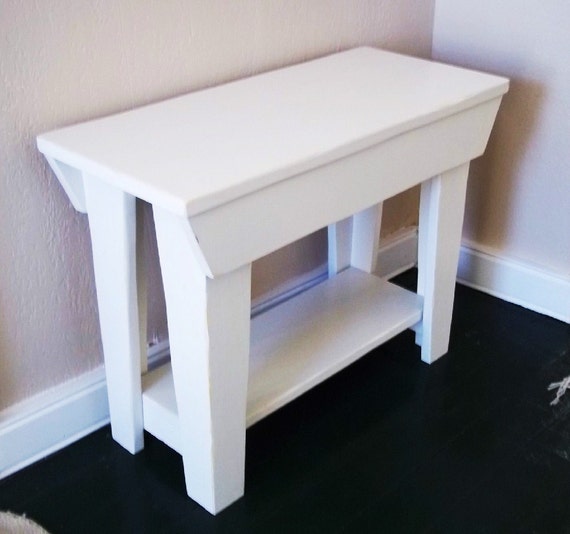 Shabby 24 Inch Entry Wood Bench Furniture Entryway Bench