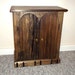 18 inch Doll Furniture Armoire for 18 in or American Girl doll clothes stained