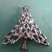 RESERVED Vintage Christmas Tree Pin
