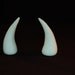 LITTLE shorty devil HORNS buds Glow in the dark