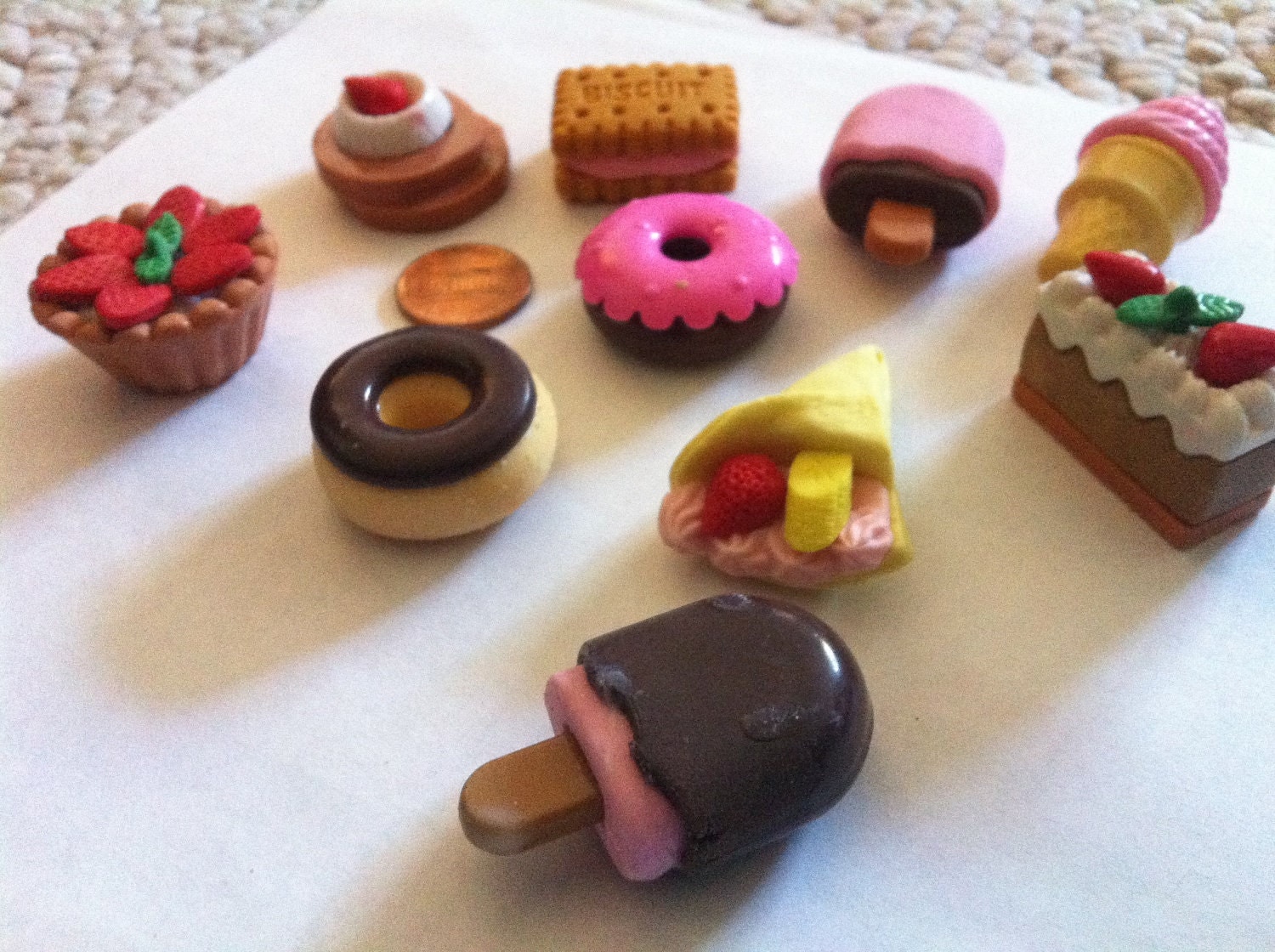 Cute Japanese Dessert Erasers Perfect to by ...