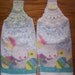 Easter Hanging Kitchen Towels, Hanging Kitchen Towels, Home Decor, Crochet Top Towels, Gift Basket, Housewarming Gift