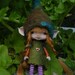 sweet redhaired posable ooak fairy fairie elf tiny 4 inches