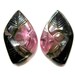 Water Melon Tourmaline Carving Leaf , Gorgeous Multi Colour Tourmaline Carved Gemstone , Hand carved tourmaline leaf