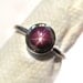 Natural Star Ruby Ring 925 Sterling Silver Six Star Ruby Gemstone july birthstone wedding Engagement Ring beautiful christmas gift for her