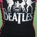 The Beatles Tank Laces Down Sides Hot Reconstructed Rock Wear