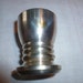 Silver Plate Egg Cup French Vintage Art Deco With Gorgeous Detailing