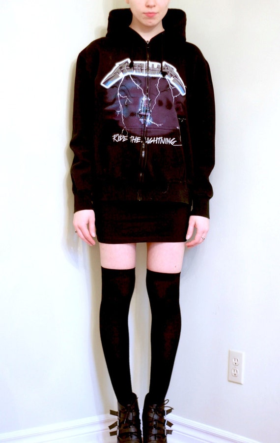 Metallica Ride the Lightning Zipup Hoodie