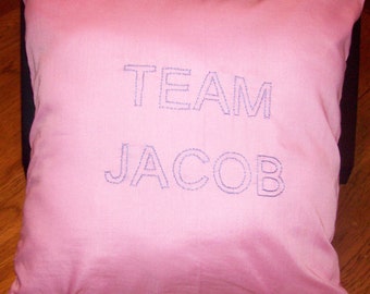 Twilight Inspired, Team Jacob, Throw Pillow