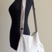 Messenger Bag Cross body Vintage Hemp and cotton Handbag - with Adjustable Strap