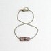 Recycled computer bracelet with copper chip b065 ready to ship