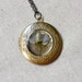 pressed flower locket jewelry real botanical pendant lavender purple kentucky wildflower brass resin nature gift