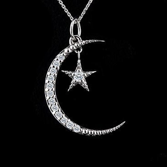 diamant croissant de lune et etoile