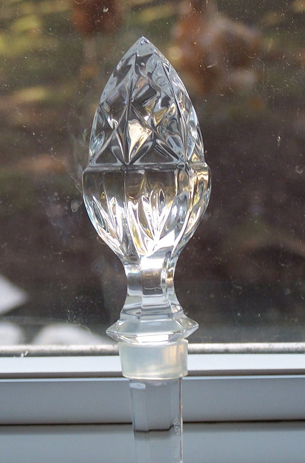 Beautiful Waterford Crystal Decanter Stopper 111M137B