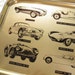 Vintage Serving Tray Vintyage Cars Made in England - VIN185