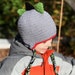 DINOSAUR Hat - Baby hat, Newborn Hat, Toddler Hat, Boys Hat
