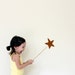 Magic wand - golden yellow