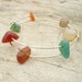 sterling silver bracelets with agates beads FREE SHIPPING