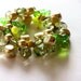 Lemon Lime Bracelet, Green and Yellow, Spring Bracelet, Retro Bracelet,Tropical, Bright Colors Bracelet