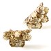 RESERVED For LA PLEASE do not purchase Vintage Gold Filigree and Pearl Folded Flower Earrings Feminine Romantic
