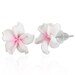 Polymer Clay Plumeria Stud Earrings