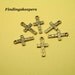 5 - 17 x 9 mm Gold Crosses gc008-1